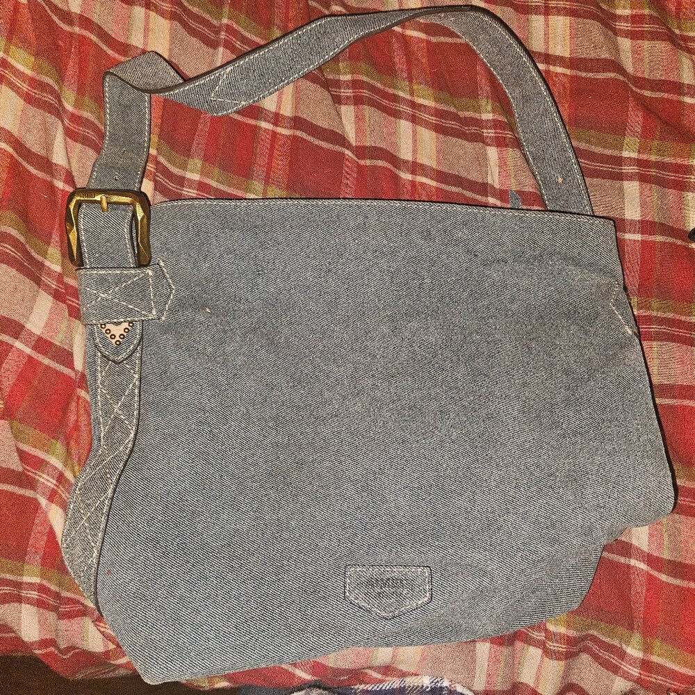 Blue purse